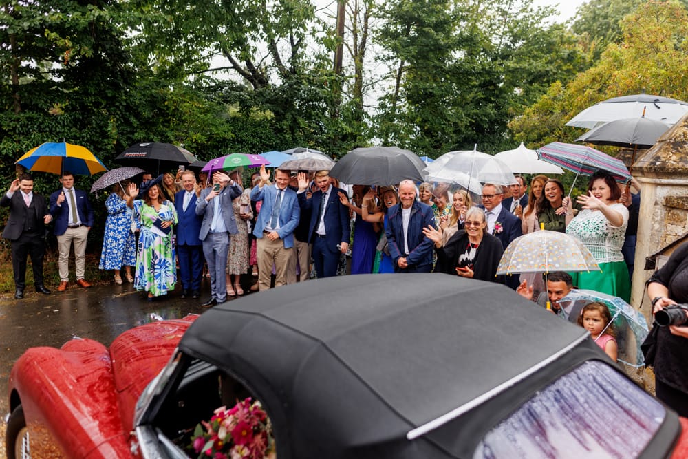 guest around car