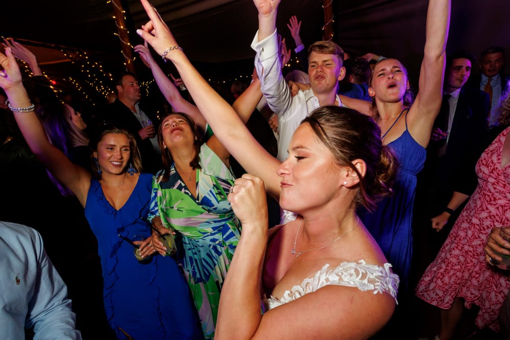everyone dancing