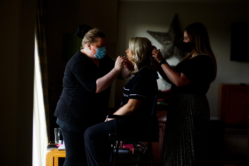 bridal prep