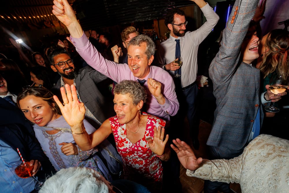 guest dancing together